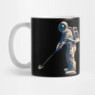 Astronaut Playing Golf Mug